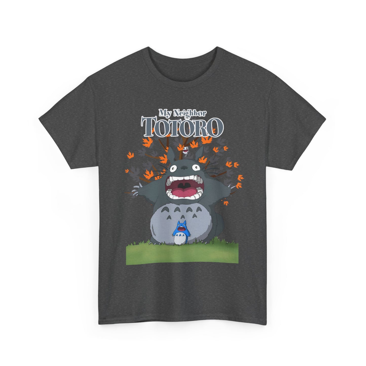 My Neighbor Totoro Scream T-Shirt 100% Cotton Studio Ghibli Tee