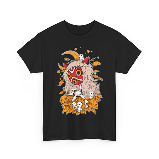 Kodama Princess Ghibli T-Shirt | Princess Mononoke Anime Cotton Tee