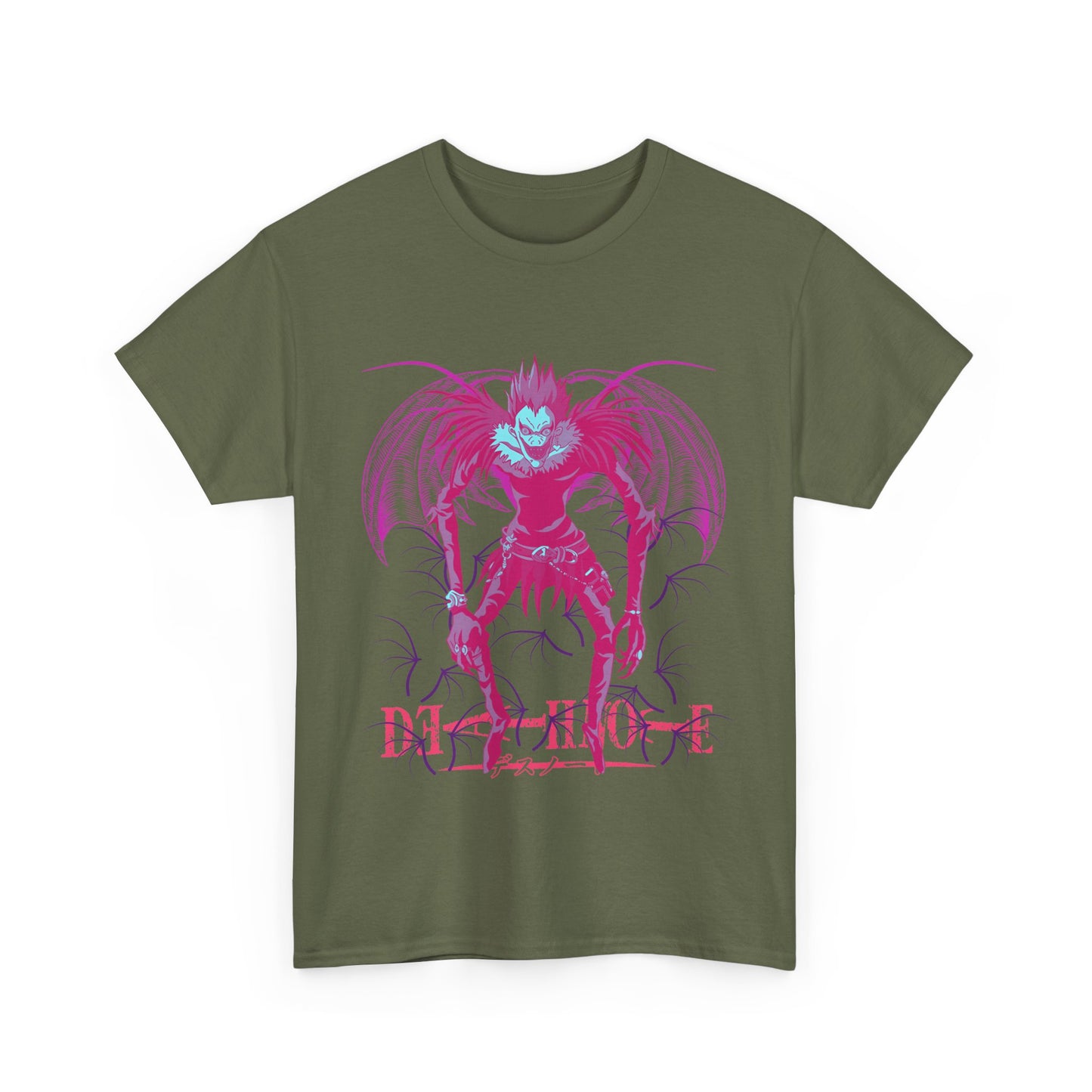 Ryuk Death Note T-Shirt – 100% Cotton Anime Tee Featuring Shinigami Design