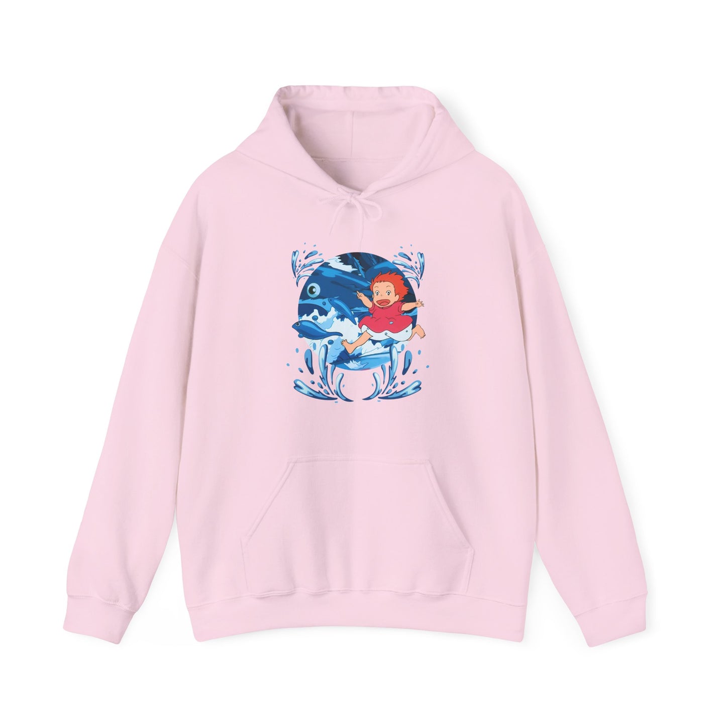 Ponyo Studio Ghibli Hoodie – 100% Cotton Anime Sweatshirt for Ghibli Fans