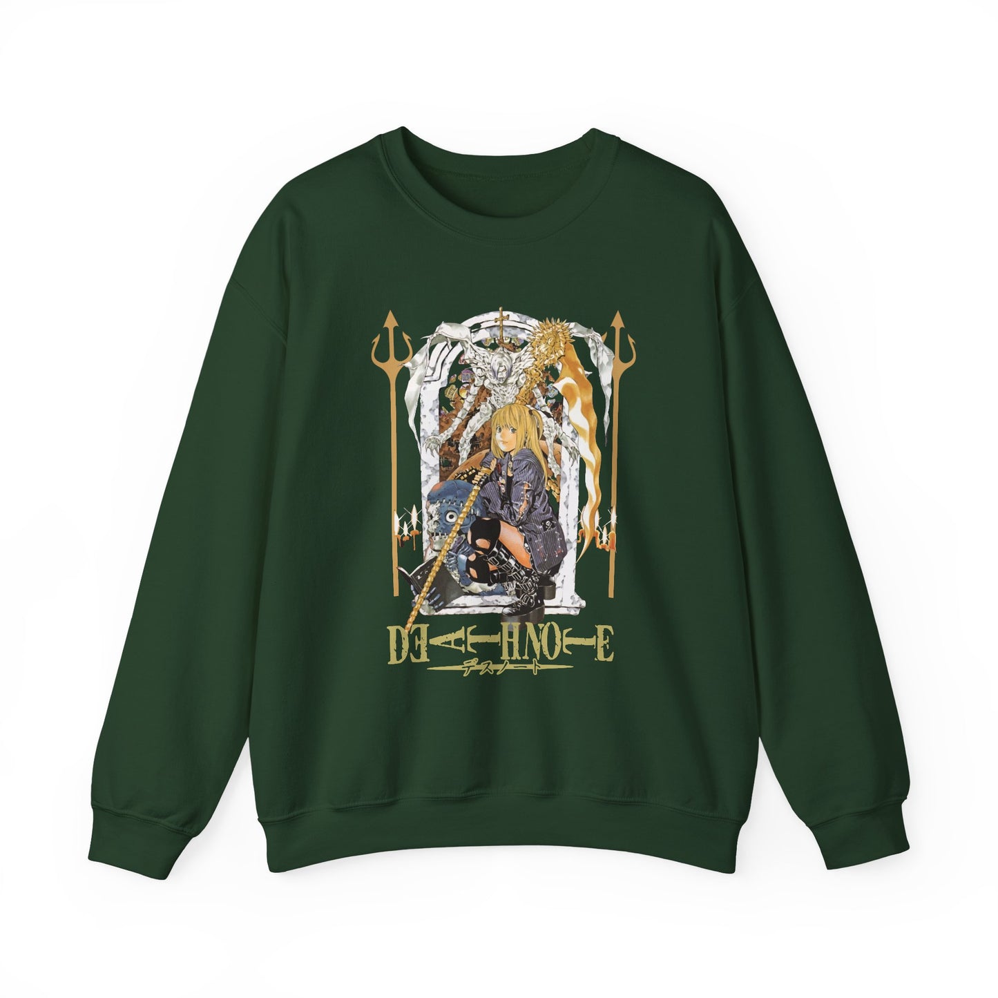 Misa Amane Death Note Sweatshirt – 100% Cotton Anime Pullover for Gothic & Otaku Style
