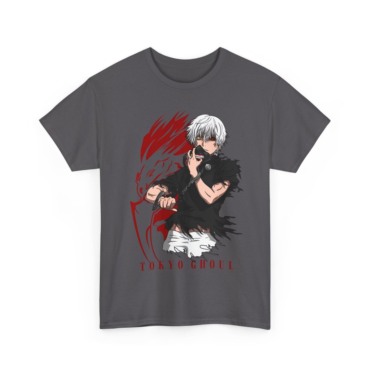 Ken Kaneki Tokyo Ghoul T-Shirt – 100% Cotton Anime Tee for Ghoul Fans