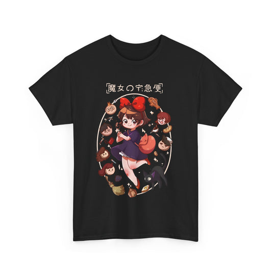 Mononoke Princess Shirt – Ghibli Forest Spirits Cotton Tee