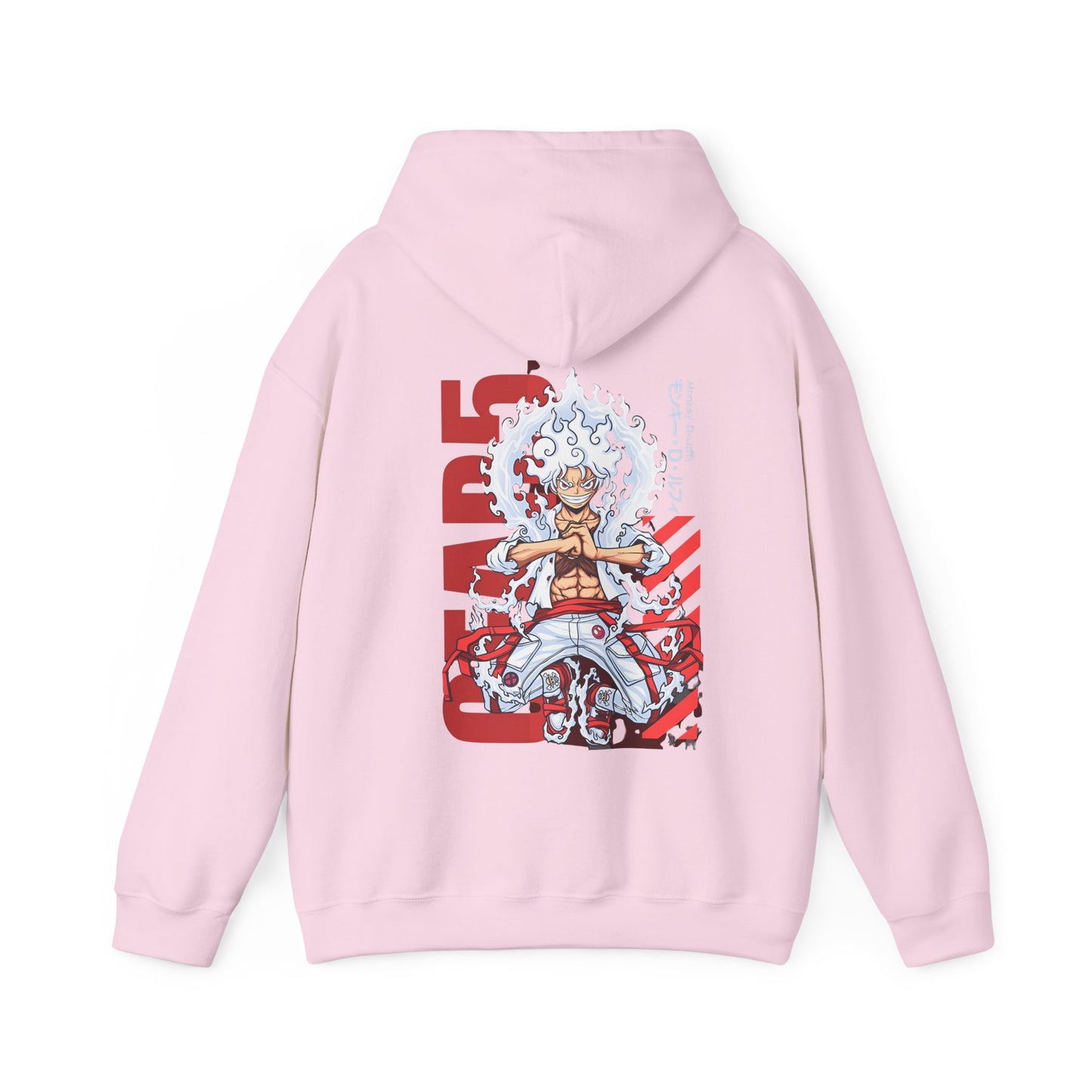 Monkey D. Luffy Back Print Hoodie – 100% Cotton One Piece Anime Streetwear