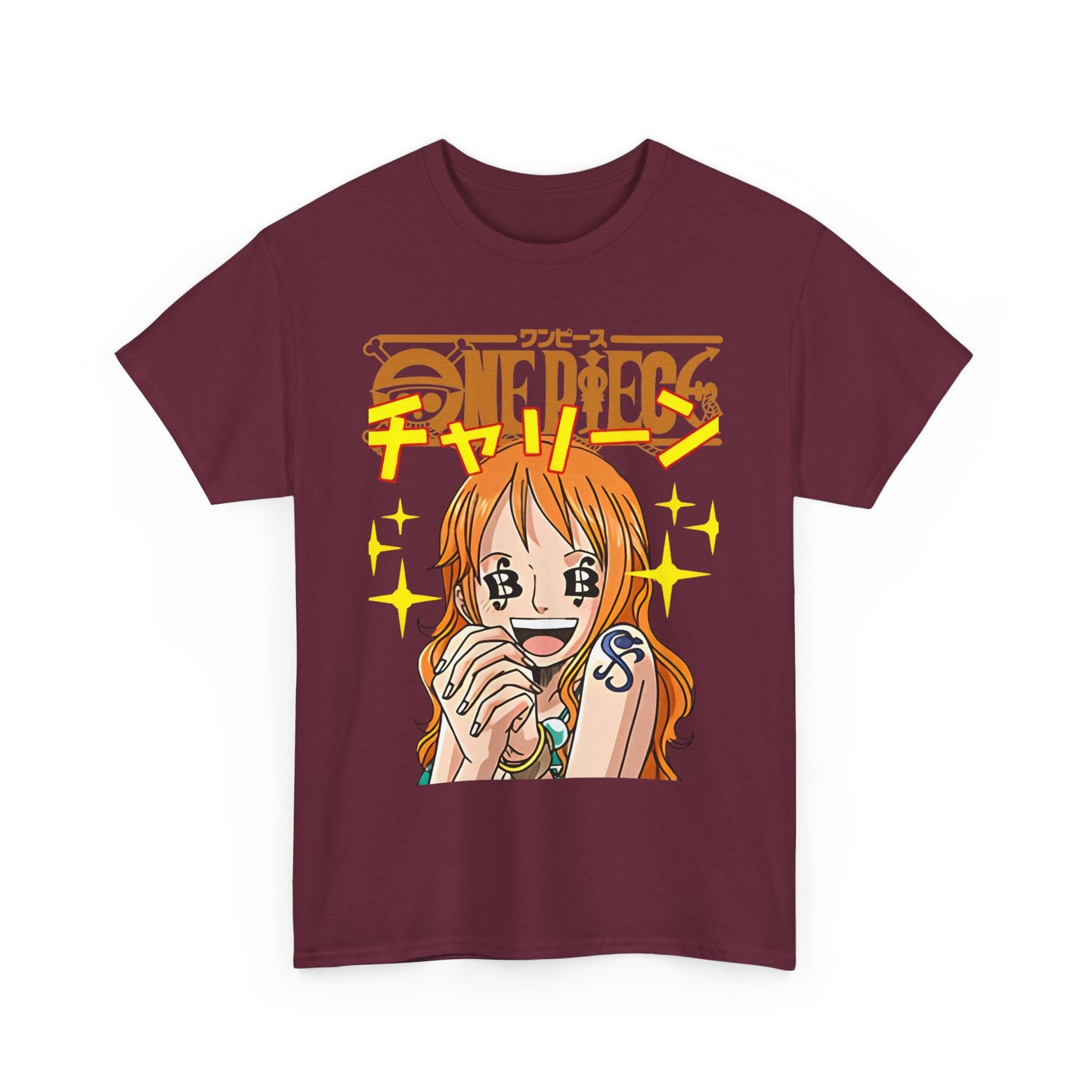Nami One Piece T-Shirt – 100% Cotton Anime Tee for True Straw Hat Fans
