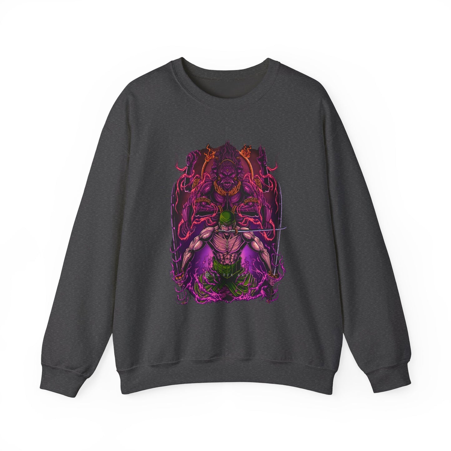 Roronoa Zoro Sweatshirt – 100% Cotton One Piece Anime Crewneck