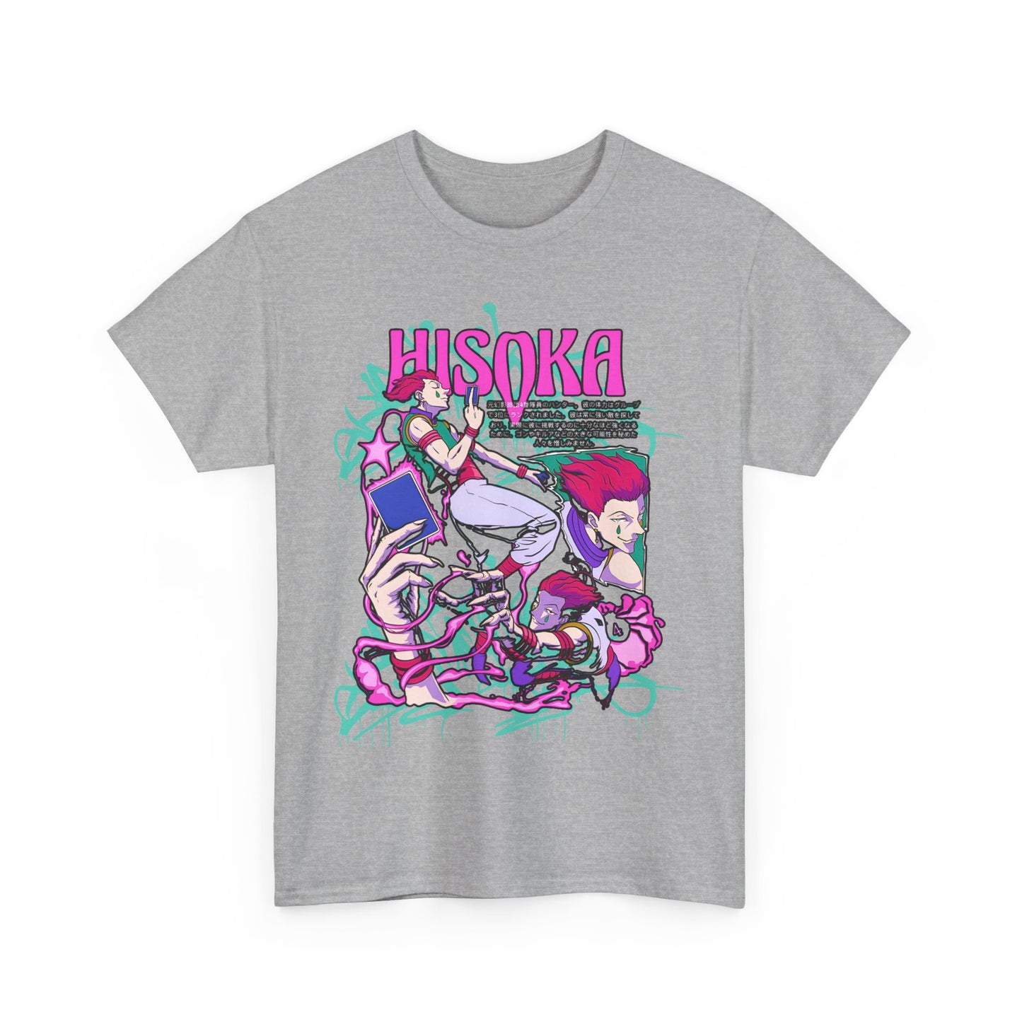 Hisoka Morow Hunter x Hunter T-Shirt – 100% Cotton | Stylish Anime Tee for Hunter x Hunter Fans