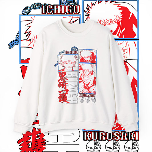 Bleach Ichigo 100% Cotton Anime Sweatshirt
