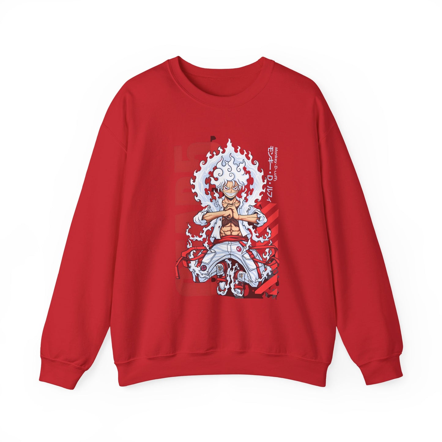 Monkey D. Luffy One Piece Sweatshirt – 100% Cotton Anime Pullover for True Fans