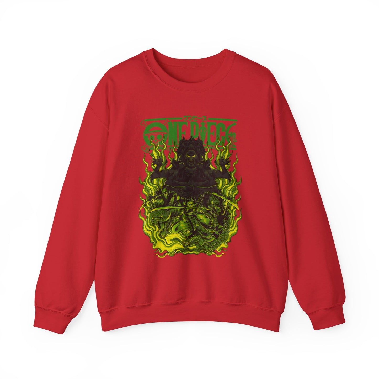 Roronoa Zoro One Piece Sweatshirt – 100% Cotton Anime Pullover for Swordsman Fans