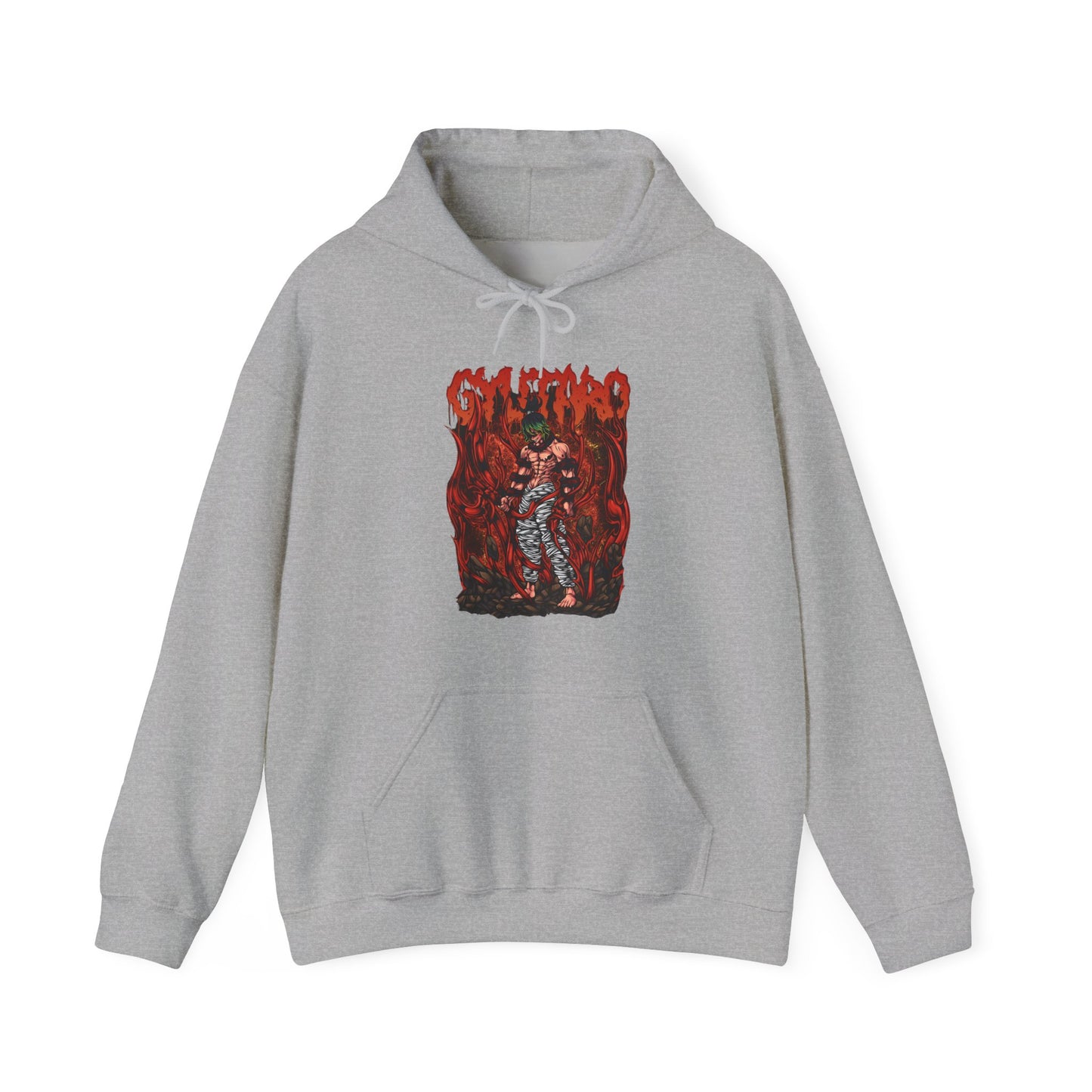 Gyutaro Demon Slayer Hoodie – 100% Cotton Anime Hoodie for Upper Moon Six Fans