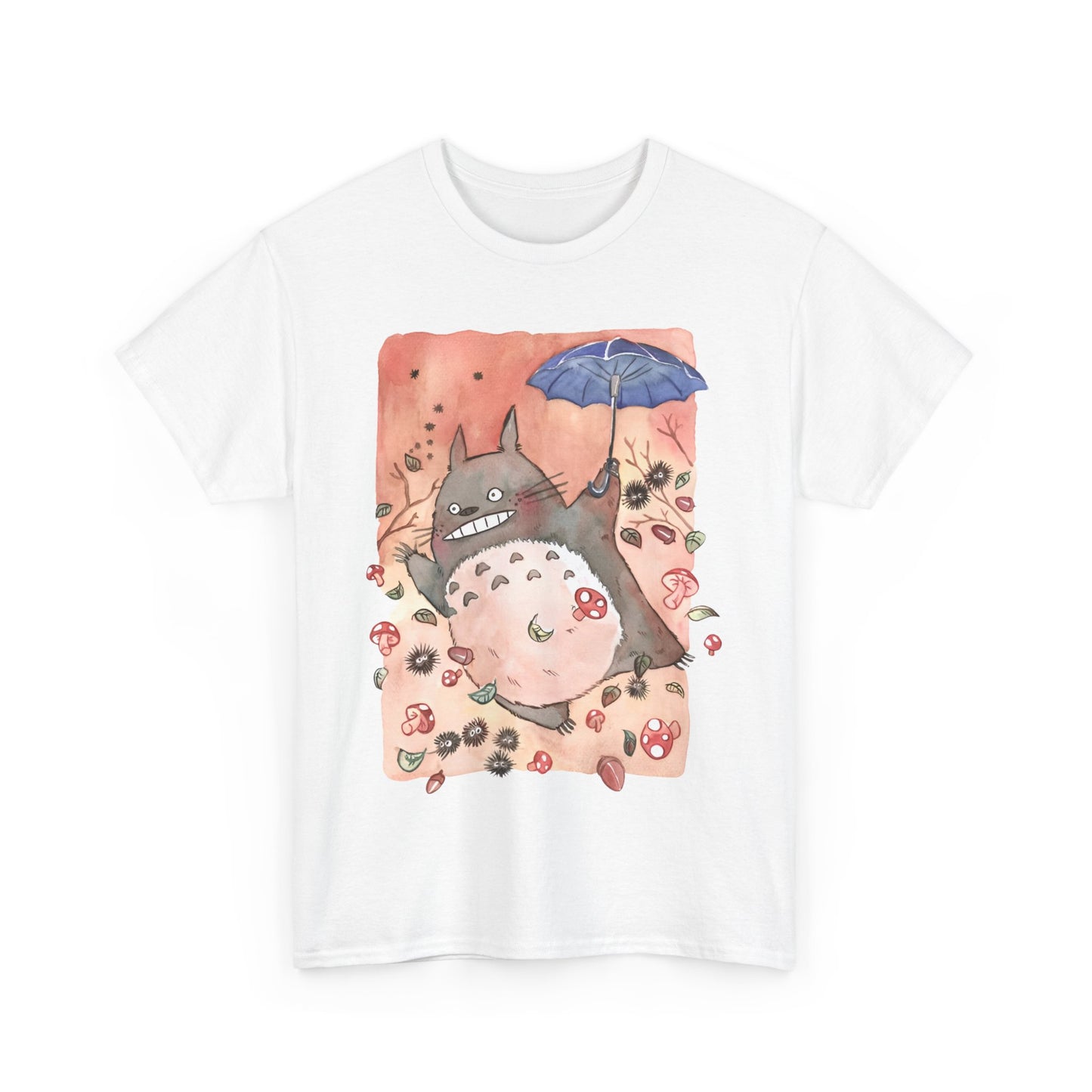 My Neighbor Totoro Fly T-Shirt 100% Cotton Studio Ghibli Tee