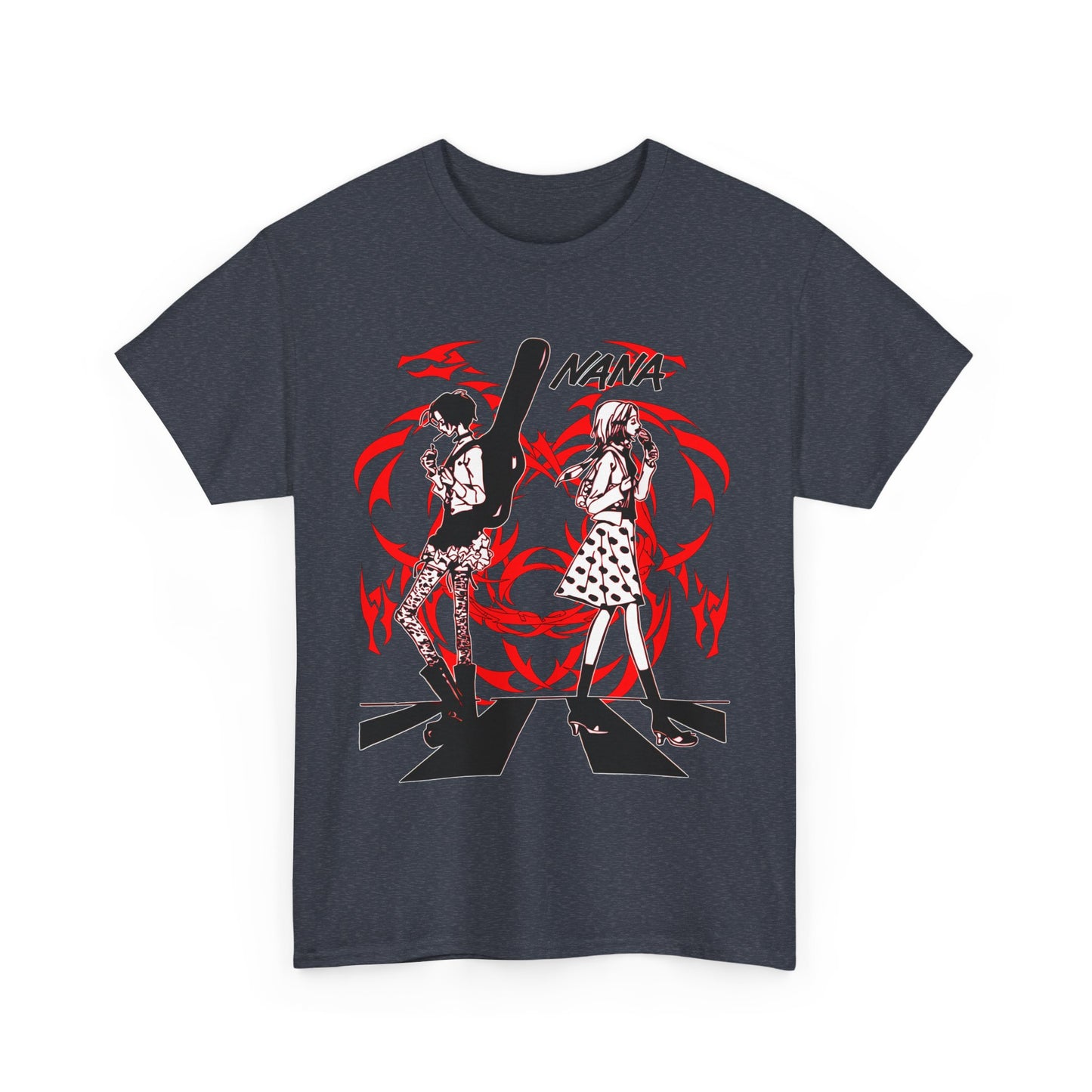 Nana Osaki Black Stones T-Shirt – 100% Cotton Anime Rock Band Tee | Stylish Japanese Streetwear