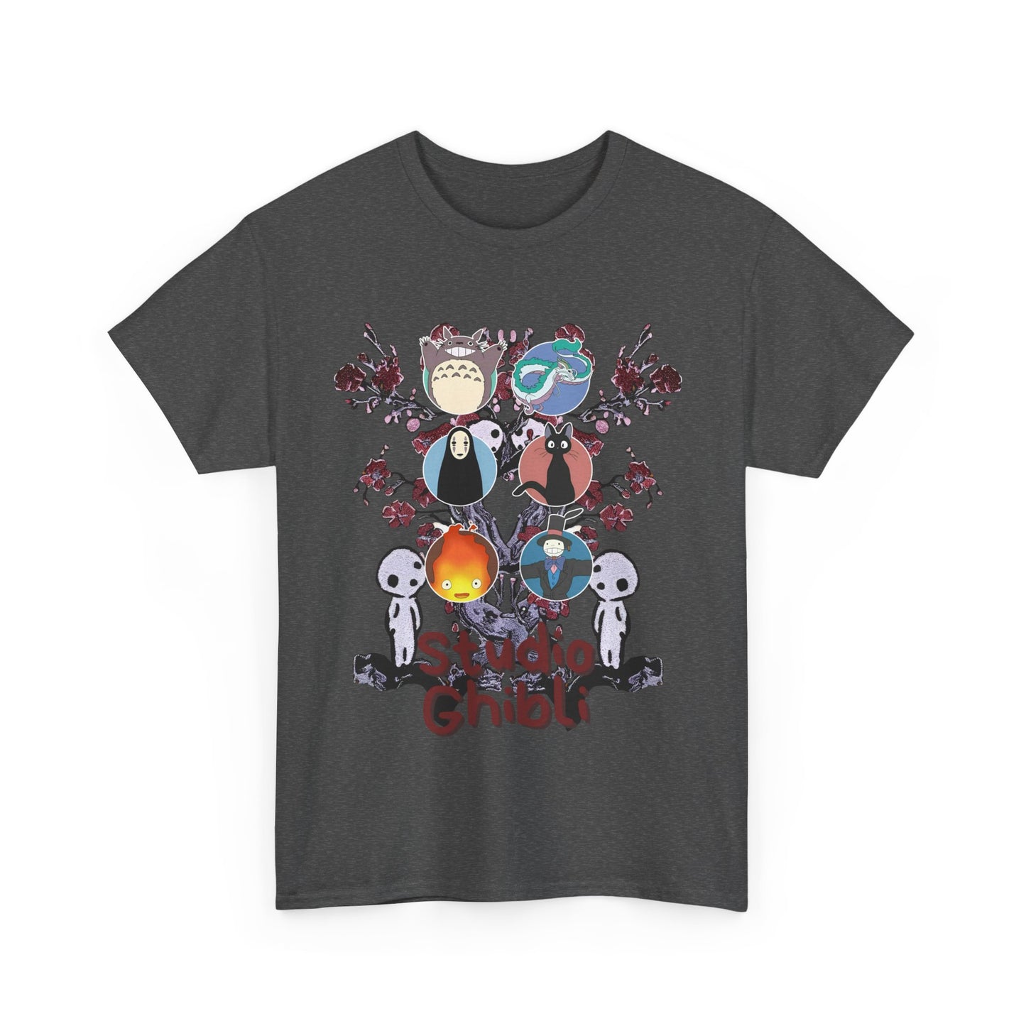 Studio Ghibli T-Shirt 100% Cotton Anime Fan Tee