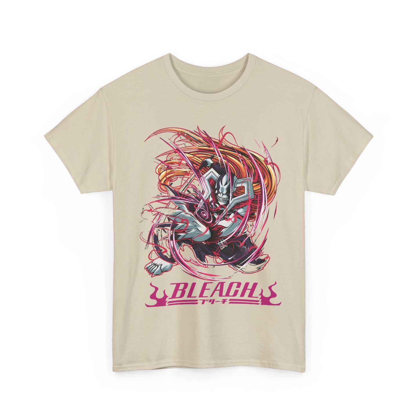 Ichigo Kurosaki Bleach T-Shirt – 100% Cotton Anime Tee for Bleach Fans