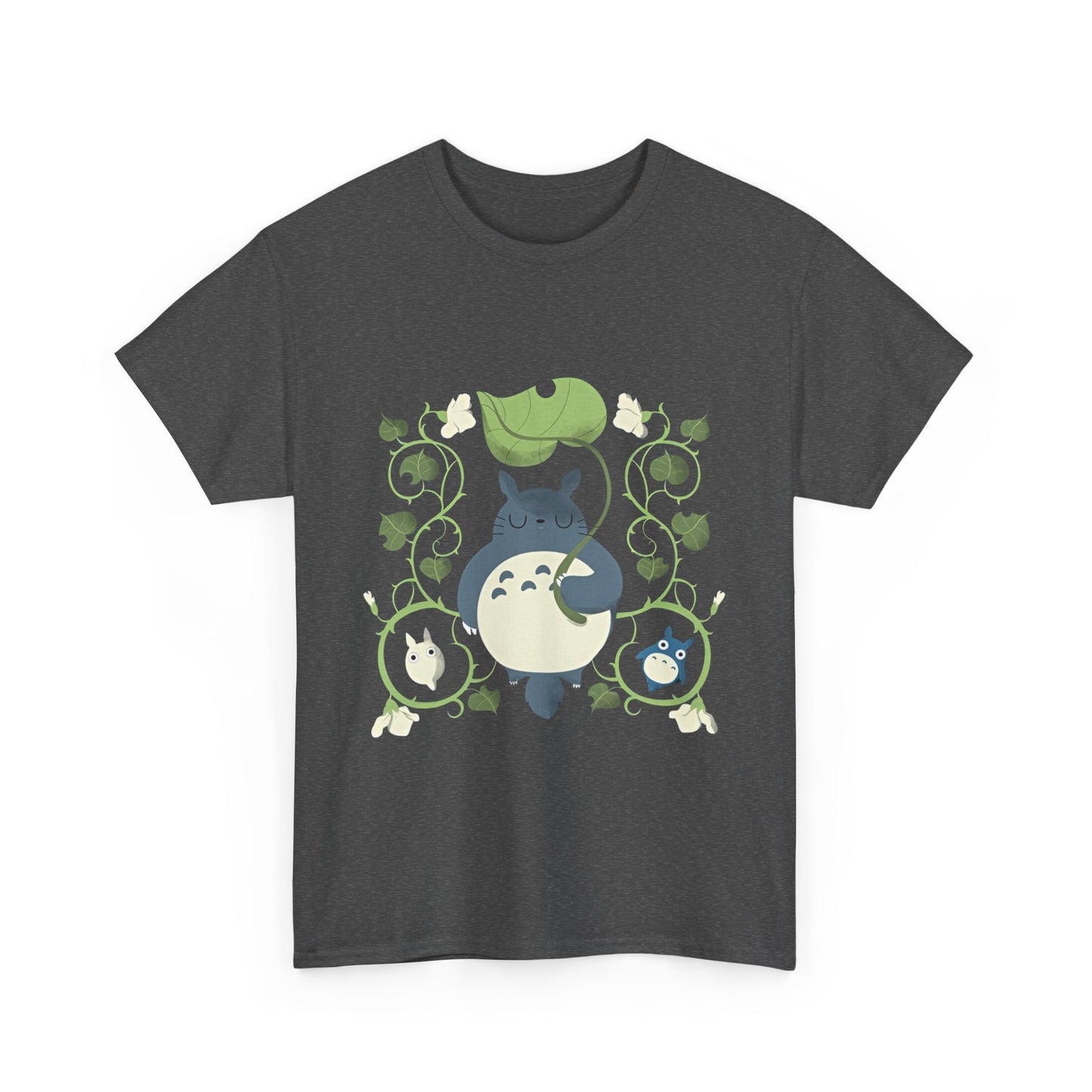Totoro Nature Shirt – 100% Cotton Ghibli T-Shirt for Forest and Anime Lovers