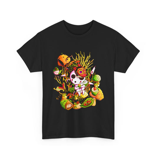 Kodama Picture Ghibli T-Shirt | 100% Cotton Princess Mononoke Anime Tee