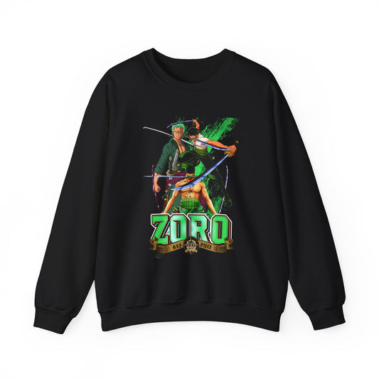 Roronoa Zoro Sword Sweatshirt – 100% Cotton One Piece Anime Pullover for True Fans