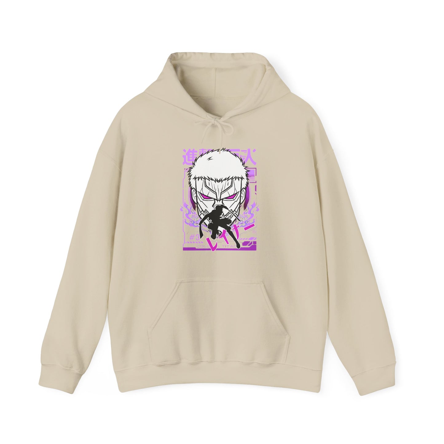 Reiner Braun Hoodie – 100% Cotton Attack On Titan Anime Hoodie for AOT Fans
