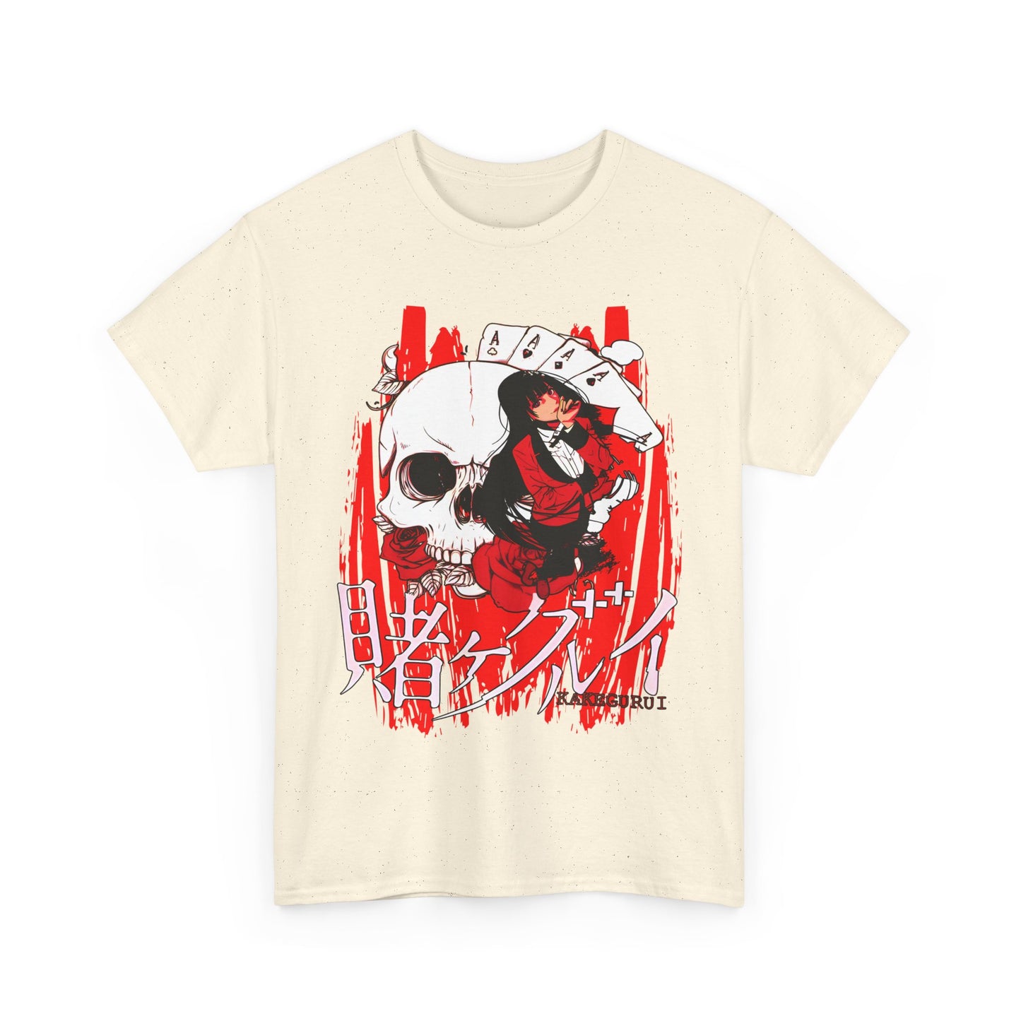 Kakegurui Anime T-Shirt – 100% Cotton Yumeko Jabami Graphic Tee for Fans