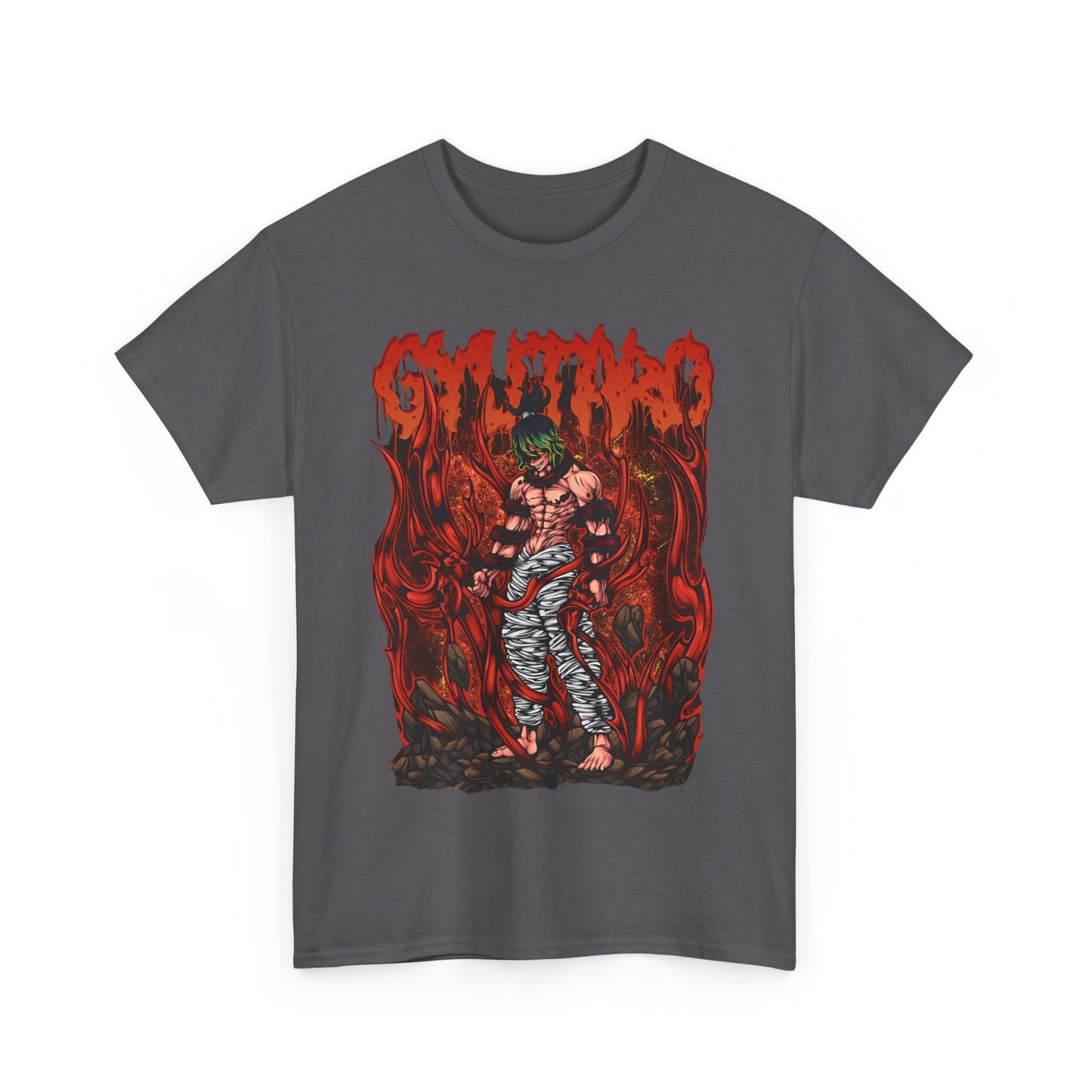 Gyutaro Demon Slayer T-Shirt – 100% Cotton Anime Tee for Upper Moon Six Fans
