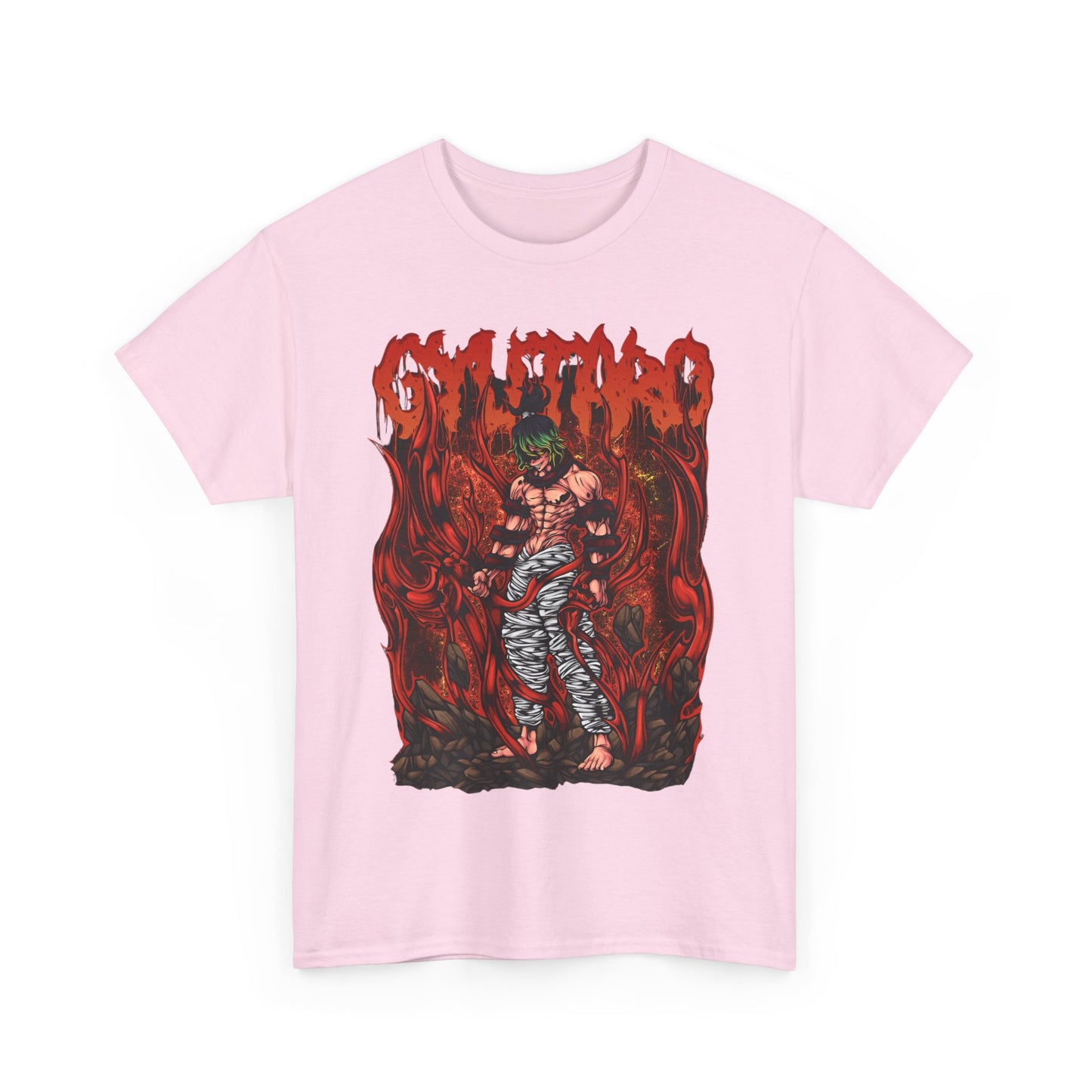 Gyutaro Demon Slayer T-Shirt – 100% Cotton Anime Tee for Upper Moon Six Fans