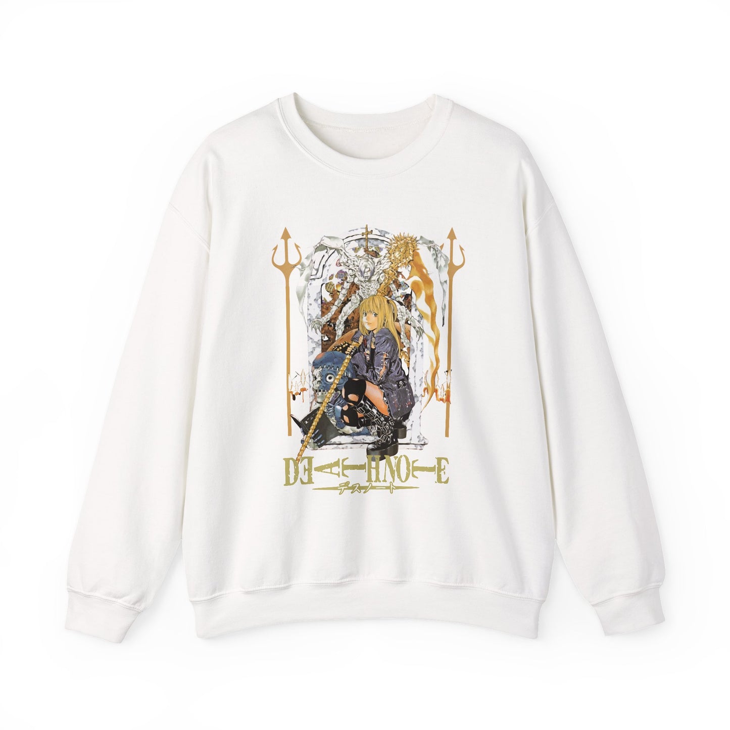 Misa Amane Death Note Sweatshirt – 100% Cotton Anime Pullover for Gothic & Otaku Style