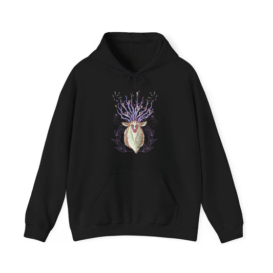 Forest Spirit Hoodie – 100% Cotton Princess Mononoke Hoodie | Studio Ghibli Forest God Sweatshirt