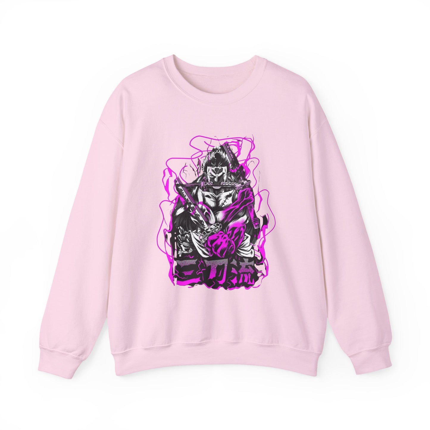 Roronoa Zoro Sweatshirt – 100% Cotton One Piece Anime Pullover for Fans