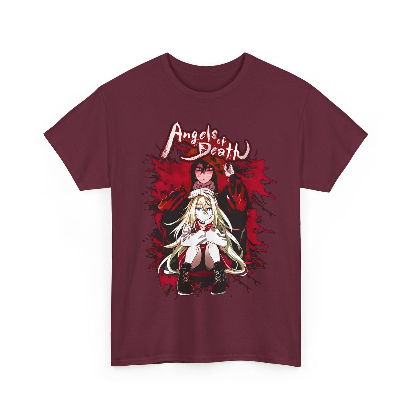 Angels of Death T-Shirt – 100% Cotton Anime Horror Tee for Fans