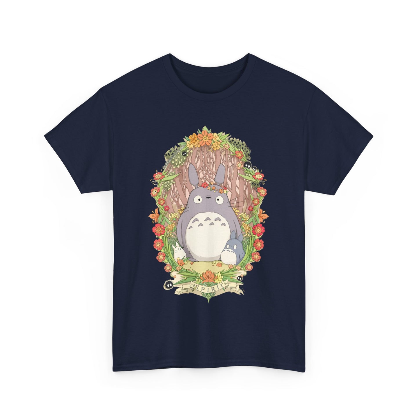 Totoro Soot Sprites T-Shirt – 100% Cotton Studio Ghibli Anime Tee
