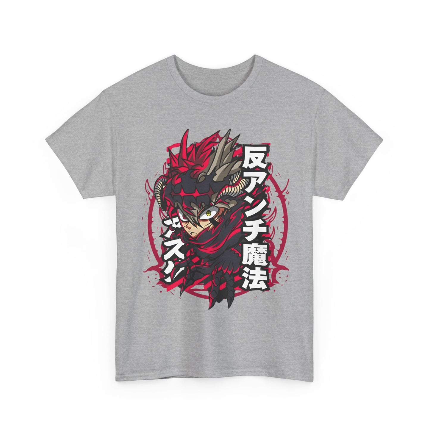 Asta Black Clover T-Shirt – 100% Cotton Anime Tee for Magic Knight Fans