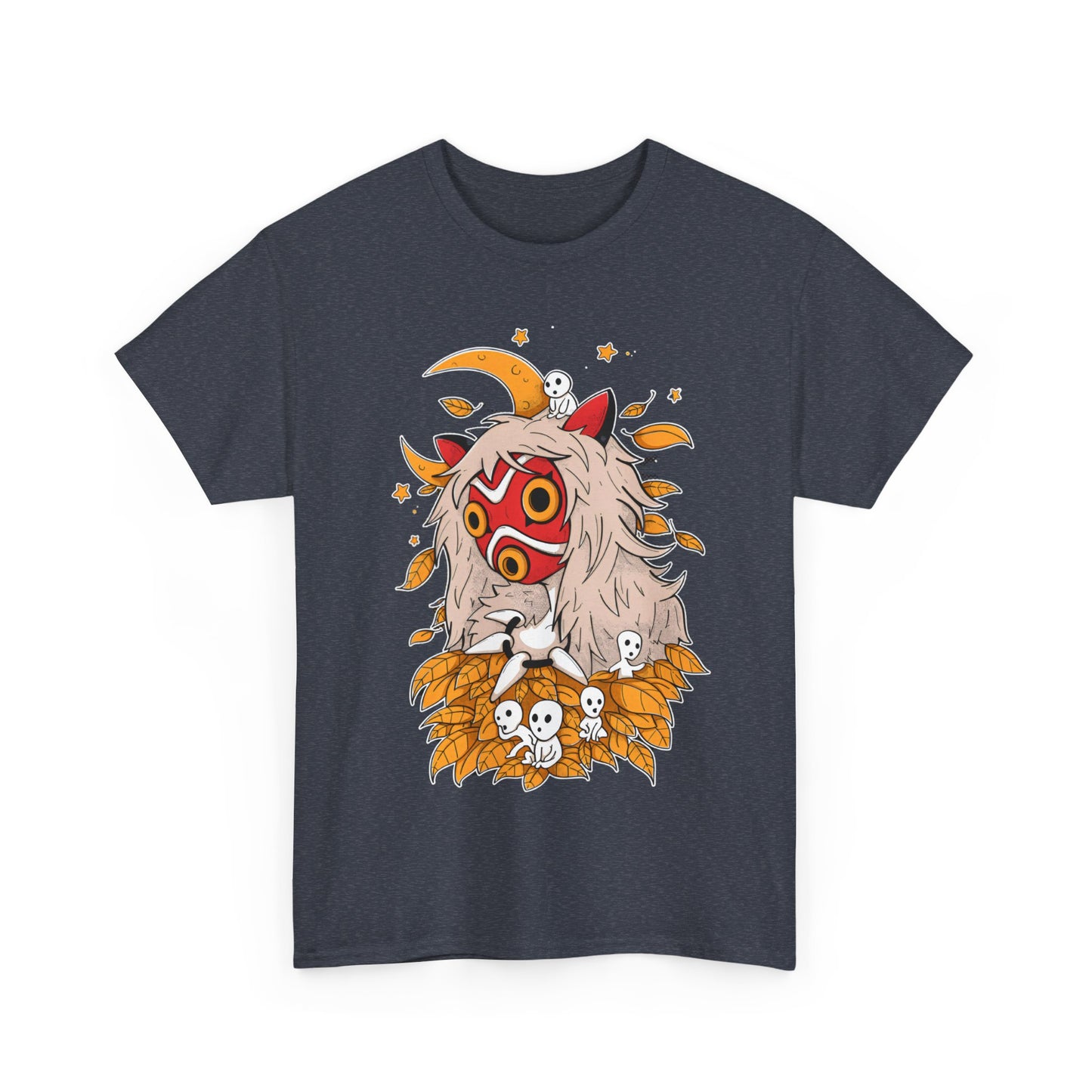 Kodama Princess Ghibli T-Shirt | Princess Mononoke Anime Cotton Tee