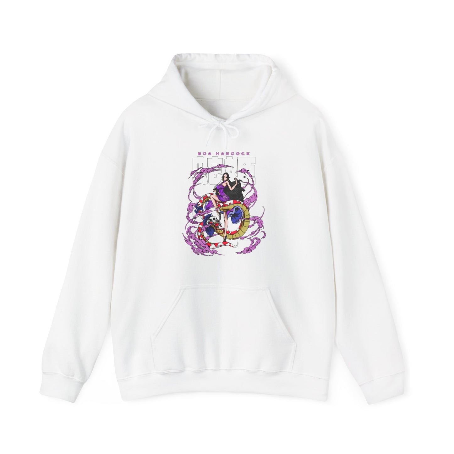 Boa Hancock Hoodie – 100% Cotton One Piece Anime Hoodie for True Fans