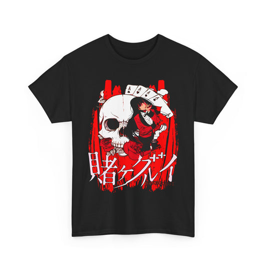 Kakegurui Anime T-Shirt – 100% Cotton Yumeko Jabami Graphic Tee for Fans