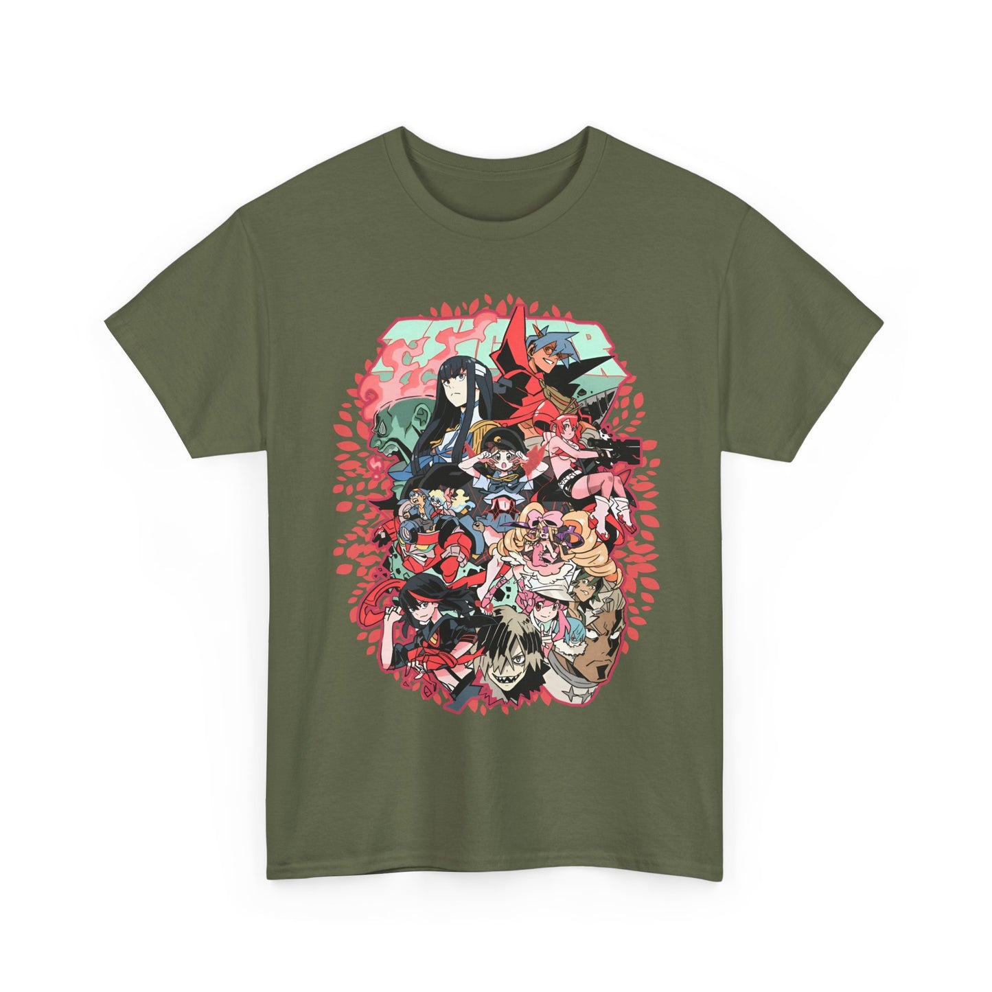 Ryuko Matoi T-Shirt – 100% Cotton Kill la Kill Anime Shirt for Fans