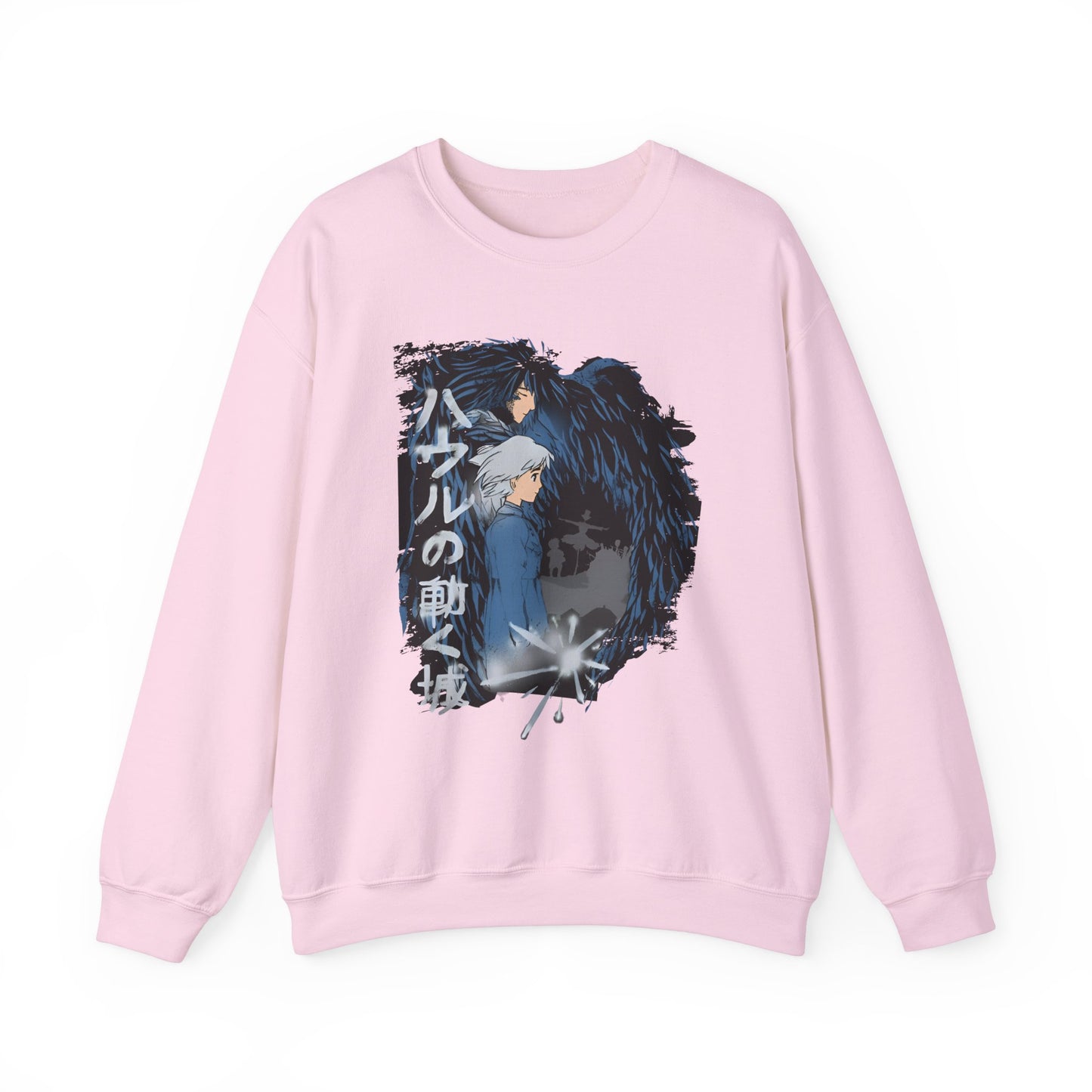 Howl & Sophie Sweatshirt – 100% Cotton Studio Ghibli Pullover Inspired by Howl’s Moving Castle
