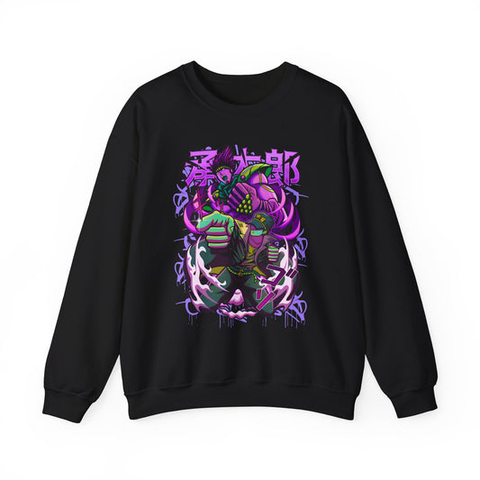 JoJo’s Bizarre Adventure Sweatshirt – 100% Cotton Anime Pullover for JoJo Fans