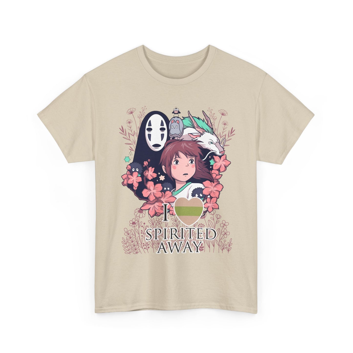 Spirited Away T-Shirt 100% Cotton Studio Ghibli Anime Tee