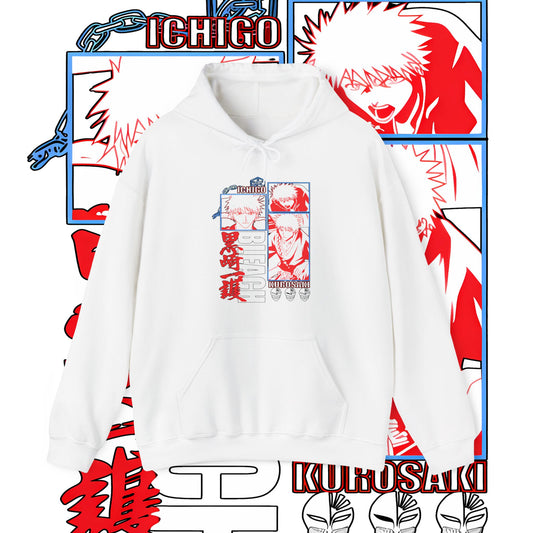 Bleach Ichigo Cotton Hoodie – Anime Streetwear Style
