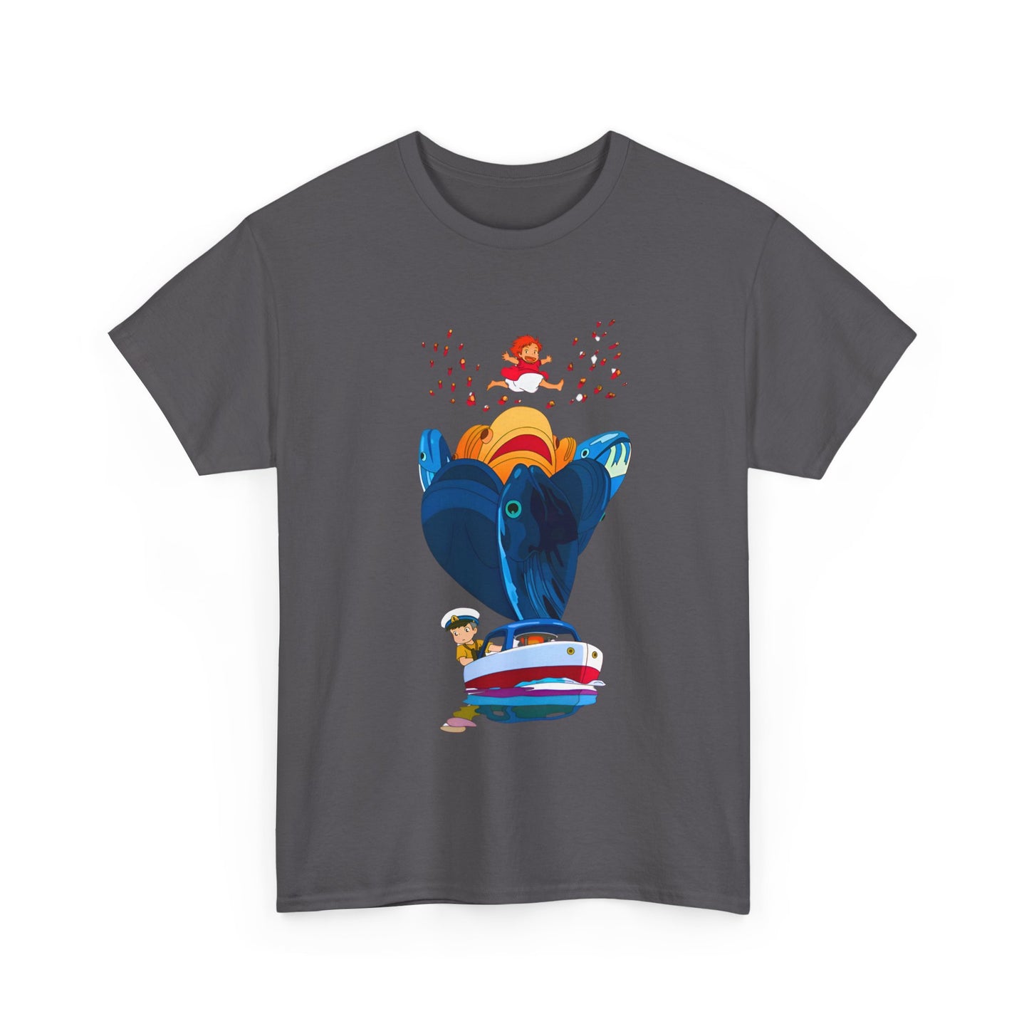 Ponyo and Sosuke Sea Dreams T-Shirt – 100% Cotton Studio Ghibli Inspired Tee
