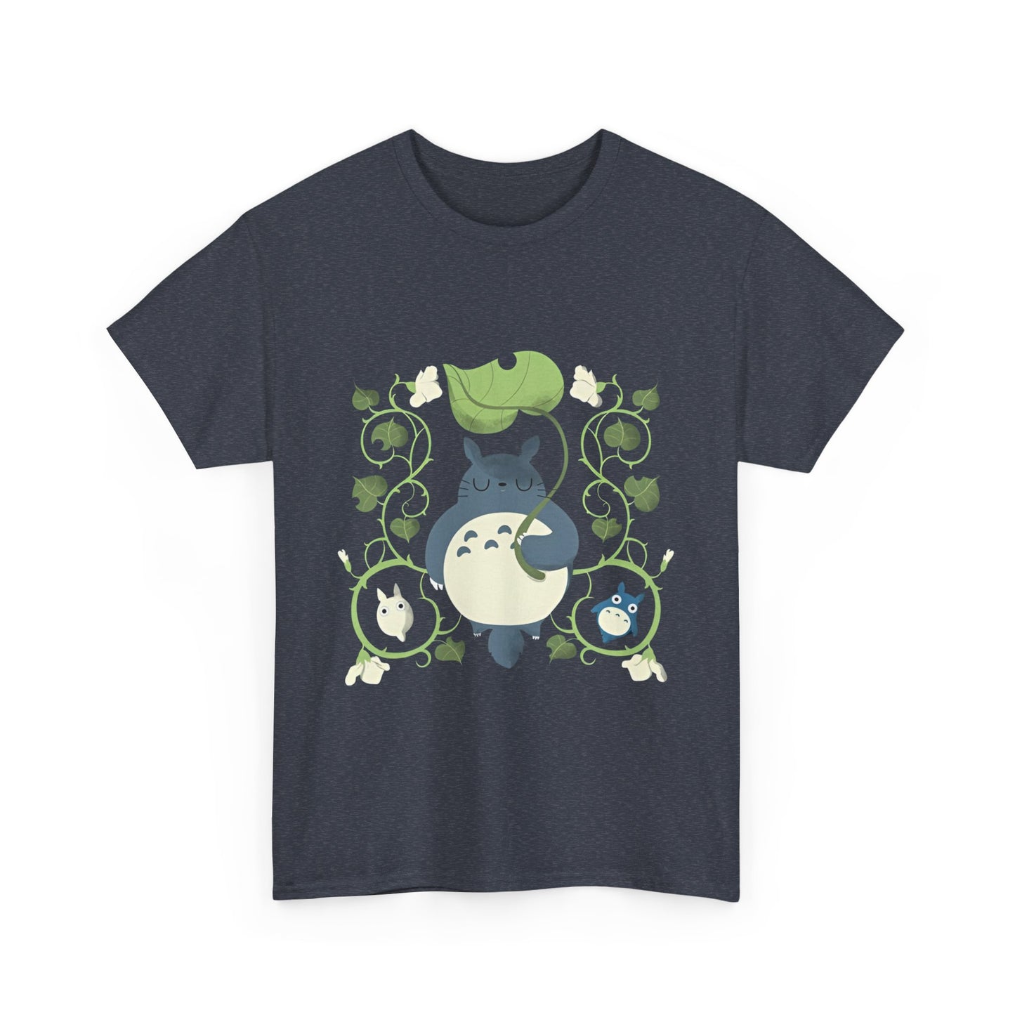 Totoro Nature Shirt – 100% Cotton Ghibli T-Shirt for Forest and Anime Lovers