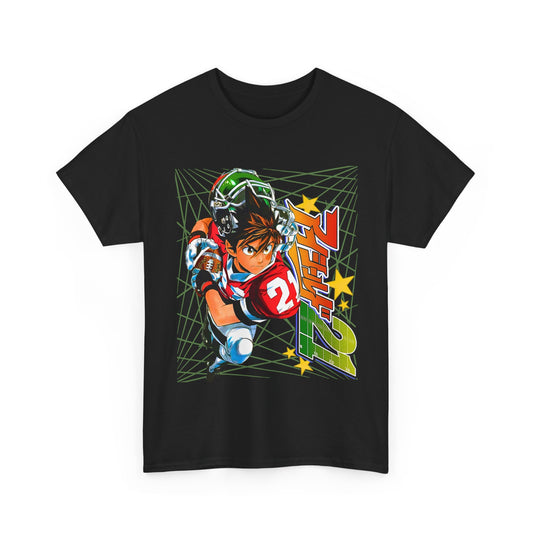 Eyeshield 21 T-Shirt – 100% Cotton Anime Tee Featuring Sena Kobayakawa