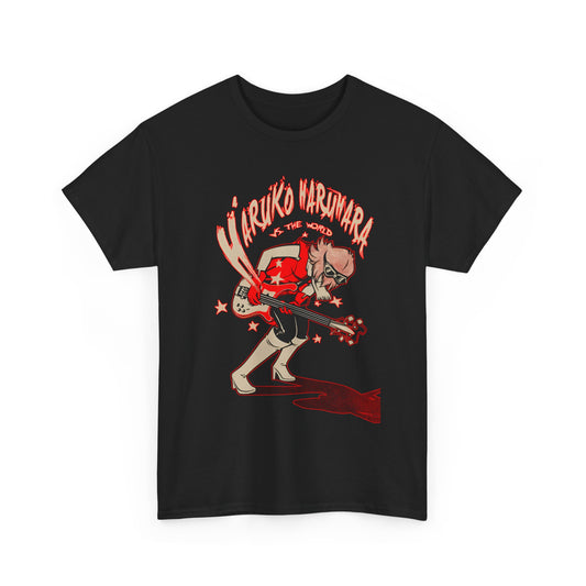 Haruko Haruhara FLCL T-Shirt – 100% Cotton Anime Tee Featuring the Iconic Space Rebel