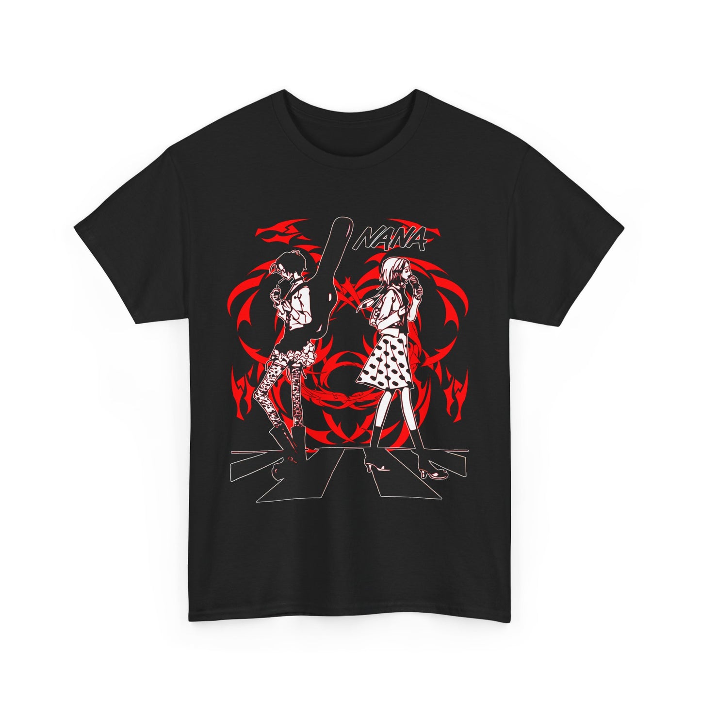 Nana Osaki Black Stones T-Shirt – 100% Cotton Anime Rock Band Tee | Stylish Japanese Streetwear