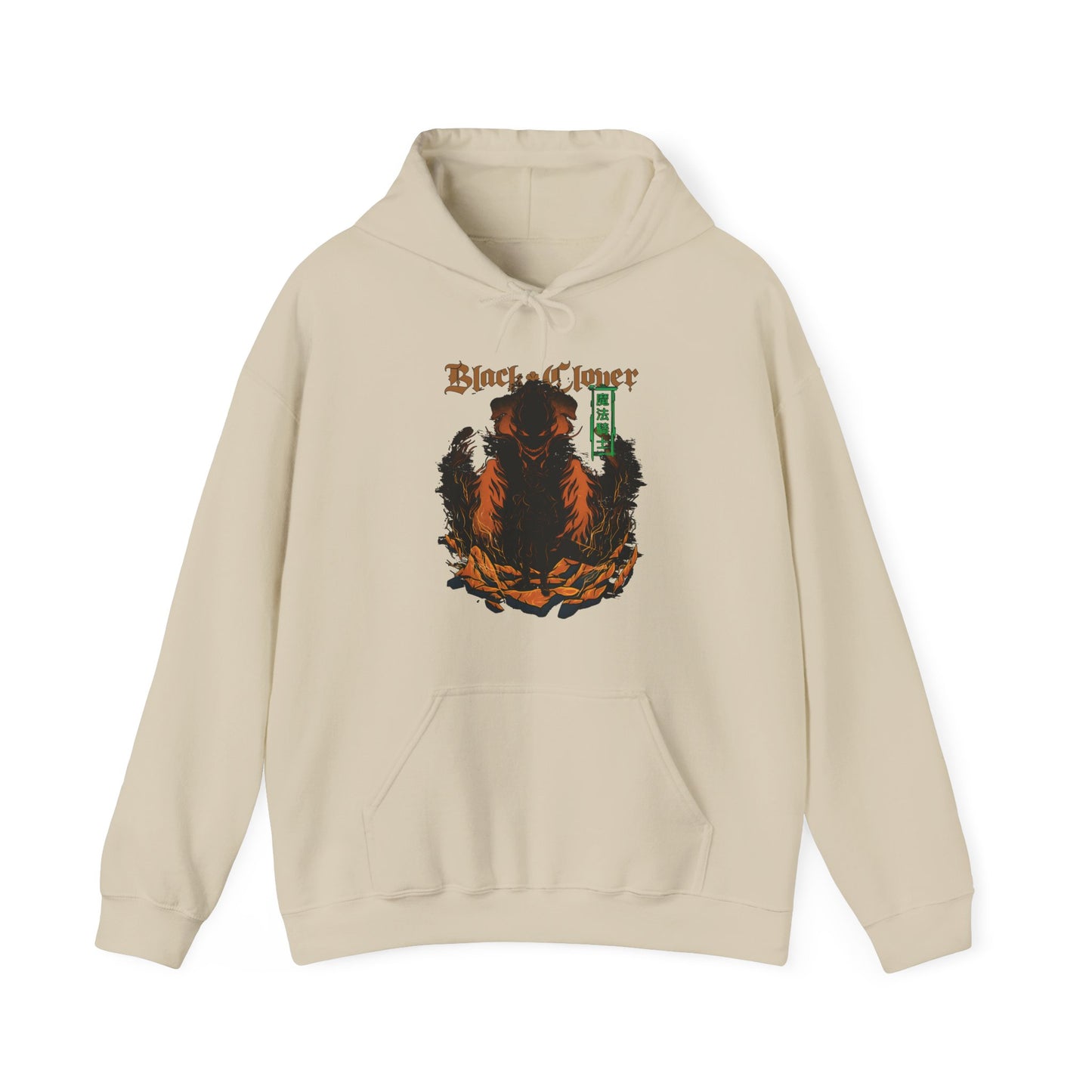 Black Clover Mythology Hoodie – 100% Cotton Anime Hoodie for Magic and Fantasy Lovers
