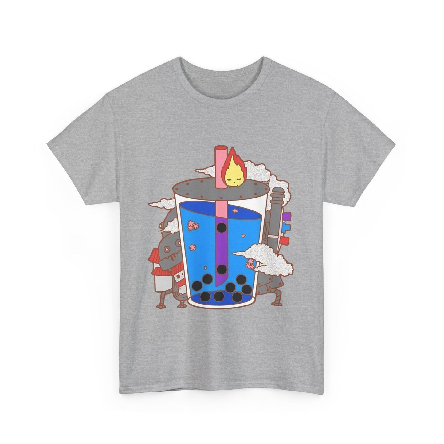 Howl’s Moving Castle Smoothie T-Shirt | 100% Cotton Studio Ghibli Anime Tee