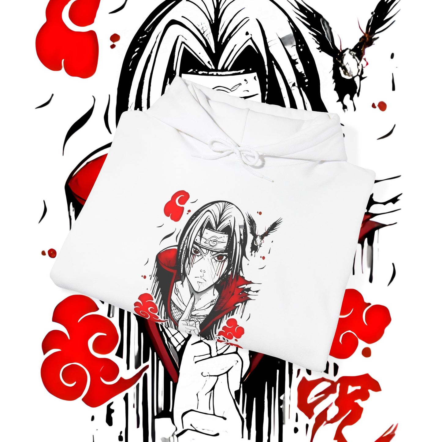 Itachi Uchiha Naruto Hoodie | 100% Cotton Anime Streetwear