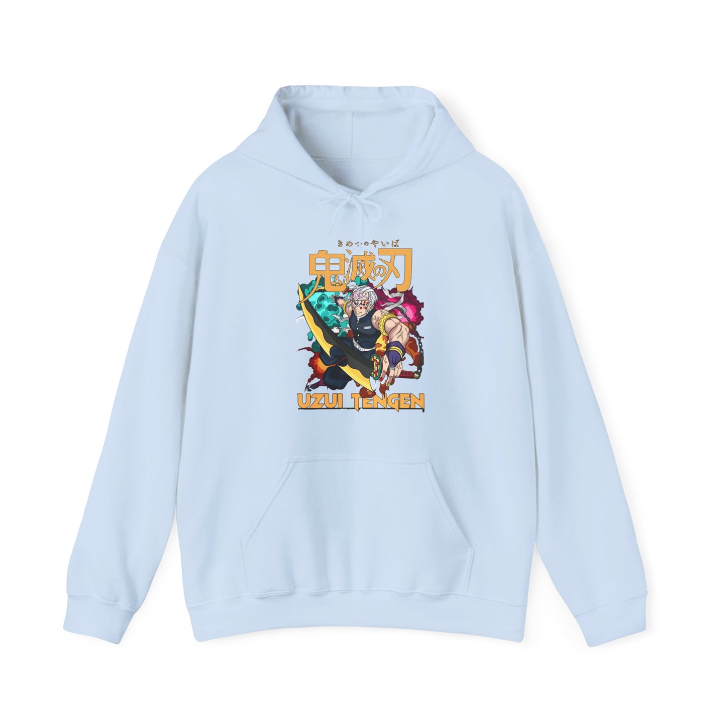 Uzui Tengen Demon Slayer Hoodie – 100% Cotton Anime Pullover for Kimetsu no Yaiba Fans