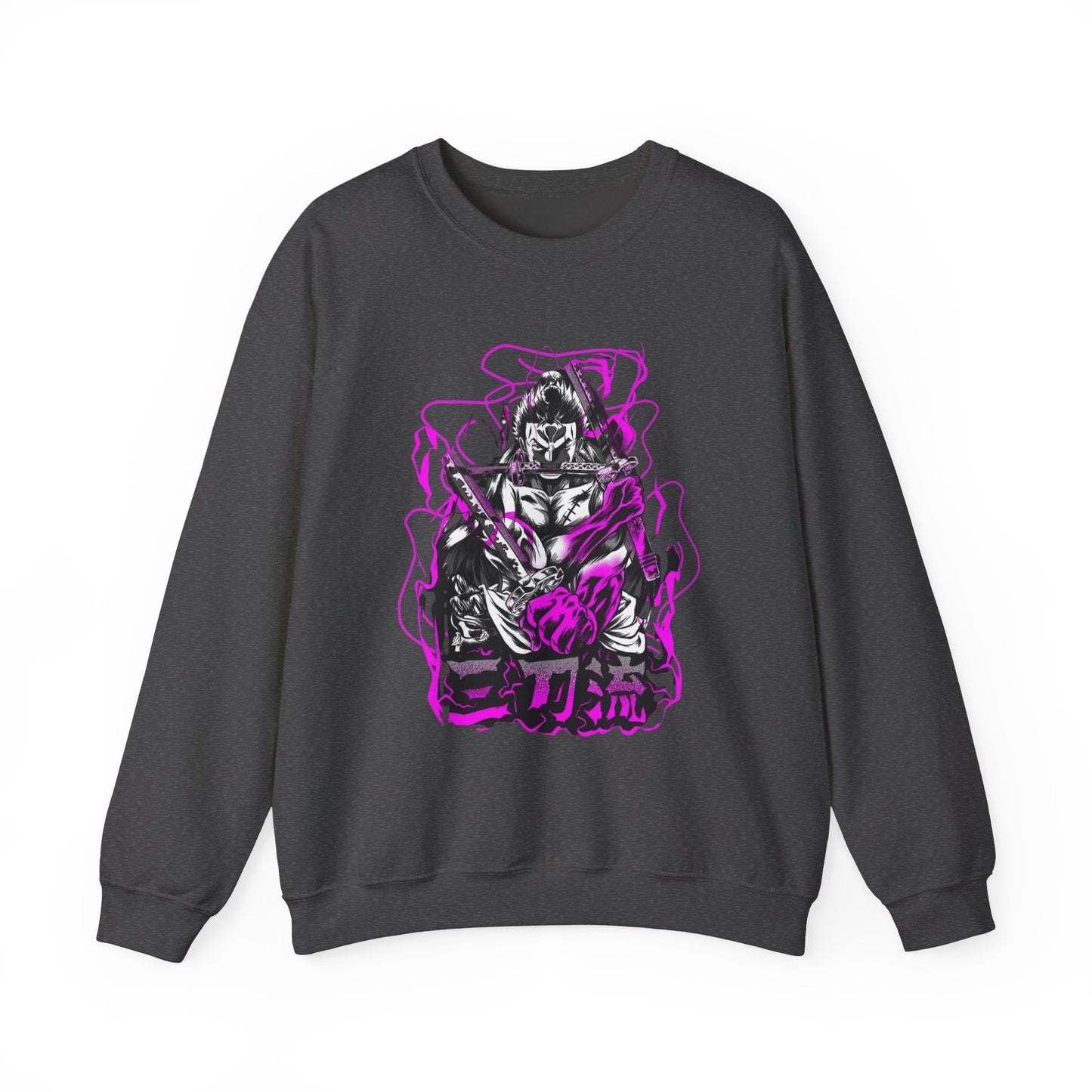 Roronoa Zoro Sweatshirt – 100% Cotton One Piece Anime Pullover for Fans